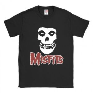 T-Shirt Baju Kaos Anak Band Misfits Skull logo