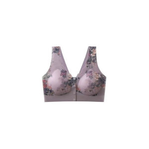 Seamless Ice Silk Front Closure Bra Women Thin Style Daily Wear Comfort/Shape Enhancing/No Trace Soft Bra For Malaysian Singaporean Adult Female