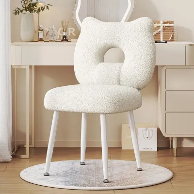 Makeup Chair Computer Chair With Wheels Ergonomic Chair Adjustable Office Chair Study Chair Nordic Chair Home Chair