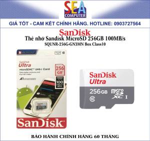 Thẻ nhớ Sandisk MicroSD 32GB / 64GB / 128GB / 256GB / 512GB - Chính hãng bảo hành 60 tháng