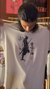 Lone Swordsmans Summer Versatile Trendy T-shirt for a real warriors size from M-XXL