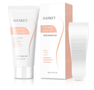 60g Hair Removal Cream Easy Hair Removal Arms Legs Underarms Bikini Line Remove Excess Hair In Specific Areas Prevent Hair Regrowth Brighten Skin Moisturize Skin Prevent "Chicken Skin"