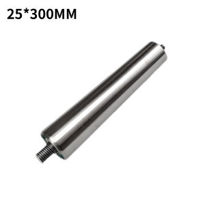 Stainless Steel Conveyor Roller 25mm*300mm for cycling roller Textile factory Conveying equipment