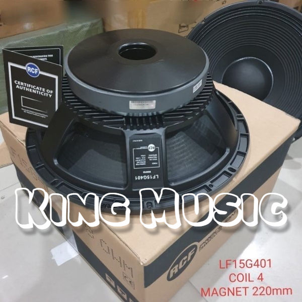 SPEAKER COMPONEN RCF LF15G401 LF 15G401 LF 15 G401 15 INCH