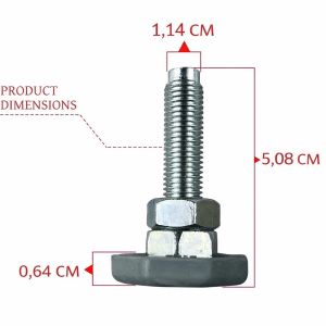 Bộ 4 ốc bắt chân máy giặt LG cửa trước lồng ngang