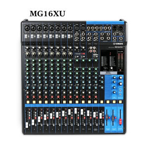 Yamaha MG16XU 16-Channel Analog Mixer | D-PRE Preamp 24 SPX DSP Effects +48V Phantom Power & USB Audio Interface For Karaoke Live Stage & Home Studio