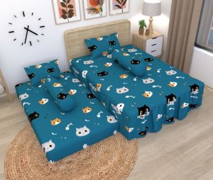 Valenita - Sprei DUO 2in1 Rumbai 140x200 Bantal 2 (B2)