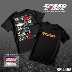 Kaos Herex Pandawa Lima Honda Gank Free Stiker - Tshirt Racing Herex CB GL TIGER MP C70 Katun Combed Distro Adem Nyaman Dipakai 16coPE.SP.24.05