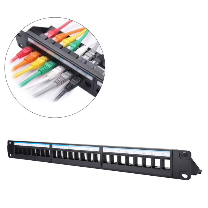 Data Patch Panel Network Cable Rack International Standards for Over 5 ...