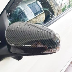 Toyota Vios 2013 - 2021 / Yaris 2019 - 2021 / Camry / Altis / CHR Side Mirror Cover Carbon Fiber