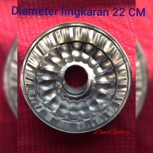 Loyang marmer cake 22 cm tinggi 7 cm