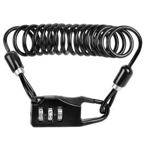 Steel Wire Antitheft Cable Digital Password Lock Portable Safety Chain Padlocks Motorcycle Bicycles Helmets Lock