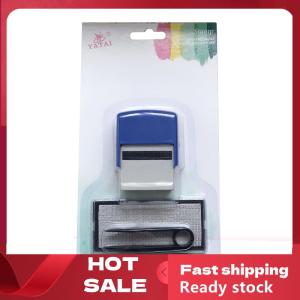 🚚【Local Express Delivery】🚚 Rubber Stamp Kit DIY Custom Personalized Self Inking Business Address Name Number Letter Stamp Handicrafts Printing Rubber Stamp