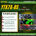 CYCLE YTX7A-BS GEL BATTERY SYM VF3i 185 MOTORCYCLE BATTERY KARISMA/COMEL/EVOZ/JETZ125/VR125/JET/POWER/PASSION BATERI MOTOSIKAL. 