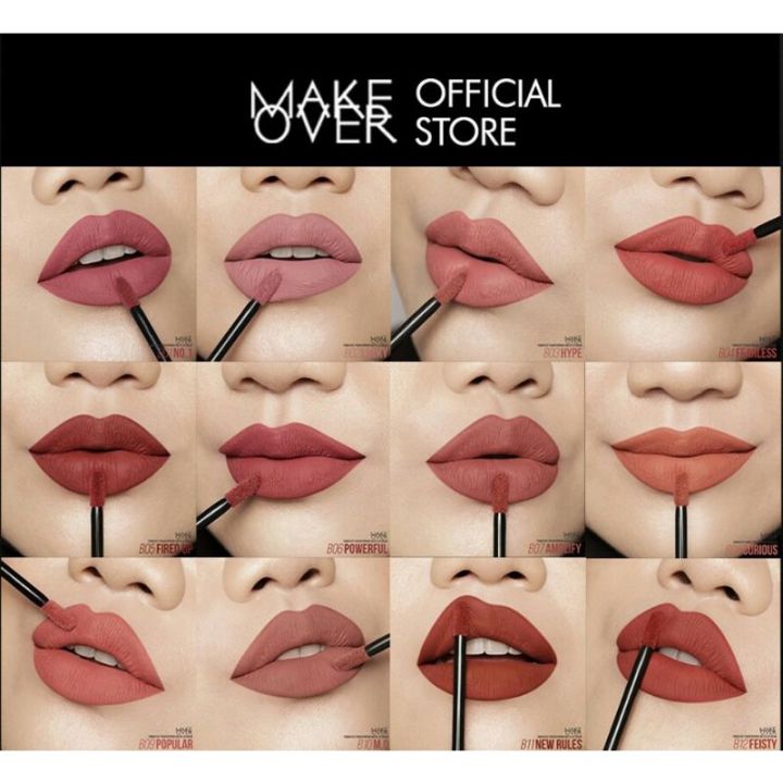 Make Over Powerstay Transferproof Matte Lip Cream Lazada Indonesia 6334