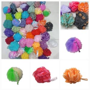 Spons Mandi Bahan Jaring Tebal Pembersih Badan 2 Sisi Warna Sponge SPONS
