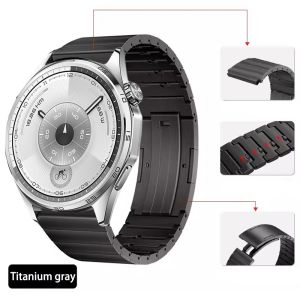 Dây đeo thép hợp kim Titan dành cho Huawei Watch GT6/GT6 Pro/GT5/GT5 Pro/GT4/GT3/GT3 Pro/Watch 5