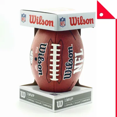 Wilson : WLSF1415* ลูกบอลกีฬาอเมริกันฟุตบอล NFL MVP Football