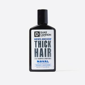 Dầu gội và xả DUKE CANNON NEWS ANCHOR THICK HAIR 2 IN 1 SHAMPOO & CONDITIONER 295ml tăng cường sức mạnh vượt trội cho tóc của Mỹ
