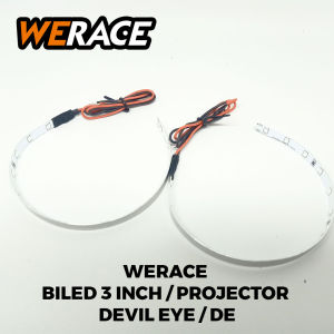 WERACE Lampu Motor Devil Eye 360 Demon Eye 360 Devil Eye Projector 12Volt Harga Satuan Per Biji