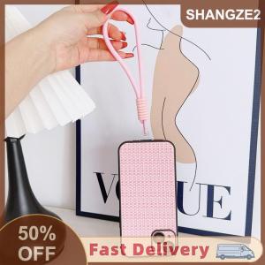 【E-WOITD】 Điện thoại di động Dây Đeo Dây treo Chuỗi vòng dây với vá dây đeo cổ tay cho điện thoại di động trường hợp Rope Keychain