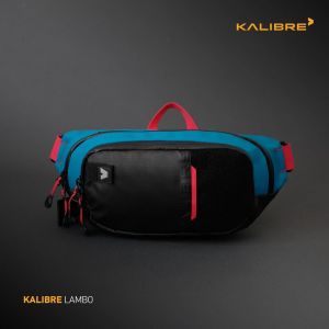 Tas Selempang Kalibre 921932 043 Black Tosca Lambo Waist Bag 3L
