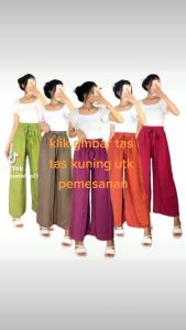 Kulot Jumbo Kekinian: Pilihan Pakaian Santai Nyaman