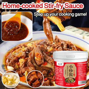 Farmhouse Stir-Fry Sauce Medium Spicy Stir Fry Sauce / Delicious And Spicy With Rice / Home Cooking Sauce For Both Meat And Vegetables 家常菜小炒酱