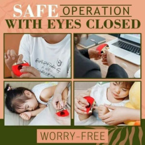 Lady GG💅 Electric Auto nail clipper Anti-Splash Portable Safety nail cutter USB Rechargeable Nail Manicure tool for Babies and Adults