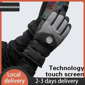 [COD] WANGDANDA Ship within 24 hours Ski Gloves Winter Gloves For Women Men Snowboard Mittens Touchscreen Gloves Snowmobile Motor Waterproof Thermal Snow Gloves