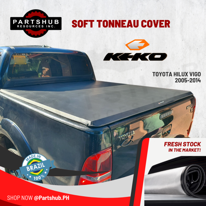 KEKO SOFT TONNEAU COVER KC034FX (TOYOTA HILUX VIGO '05-'15) | Lazada PH