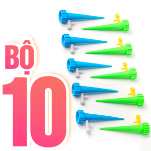 Bộ 10 Vòi Tưới Cây Tự Động Nhỏ Giọt Yên Tâm Du Lịch - 100style