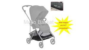 Buggy Shopping Basket for Cybex Melio 2/3/Carbon/Pro Pushchair Storage Bag Stroller Diaper Bag Baby Pram Accessories