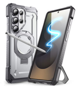 SUPCASE for Samsung Galaxy S25 Ultra Case with Stand Unicorn Beetle Grip S Pen Friendly Compatible with MagSafe Military-Grade Protection Magnetic Phone Case for S25 Ultra 6.9 Inch