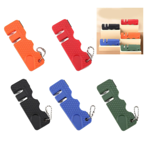 Kitchen Knife Sharpener Mini Outdoor Whetstone for Kitchen Pocket Knife Sharpener Scissors Sharpening Stone Tool