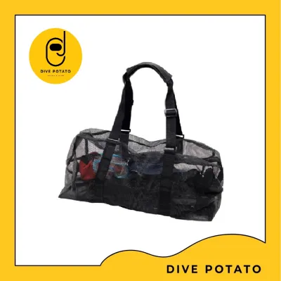 DPT Mesh Bag 62x25x35cm กระเป๋าใส่อุปกรณ์ดำน้ำ เหมาะกับการใส่อุปกรณ์ Snorkeling