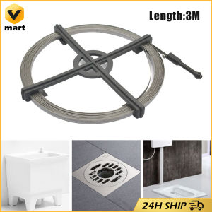 3M Flex Drain Cleaner Clog Remover Pipe Cleaning Tool  Sewer Rod or Plehe  Panundot Drain Cleaner Pleje Heavy Duty