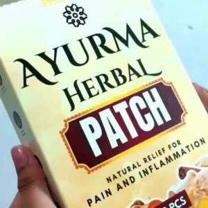 Ayurma Herbal Patch Heat Plaster Pain Relief