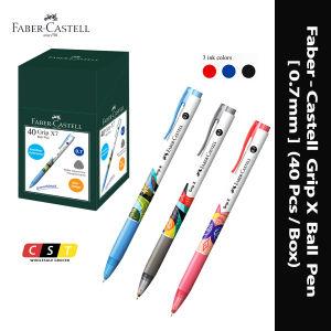 Faber-Castell Grip X Ball Pen [0.5mm / 0.7mm] (40 Pcs/Box)