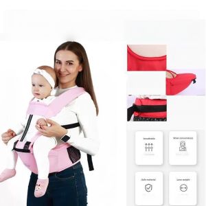 เป้อุ้มเด็ก Baby Carrier ระบายอากาศได้ดี กระเป๋าอุ้มสำหรับเด็กแรกเกิด0-4 ปี รับน้ำหนักได้ถึง 30kg