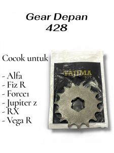 GEAR BELAKANG 428 RX KING JUPITER Z BURHAN FIZR F1ZR F1 VEGA R MEW LAMA MX model SSS