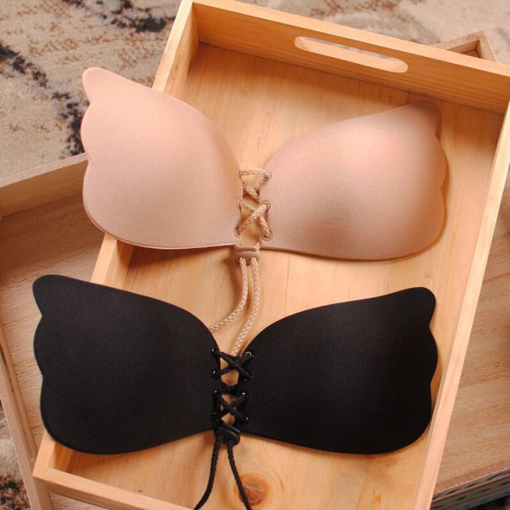 OK Bra Plus Size Strapless Silicone Push-up Backless Self-adhesive