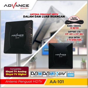 Advance Digital Set Top Box TV Penerima Siaran Digital Receiver Full HD Wifi/Youtube DVB-T2 Garansi 1 Tahun