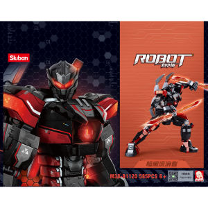 Mainan Balok Susun Sluban Model Robot P. R. Mecha M38-B1120