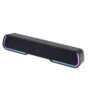 RLG New Speaker Bluetooth Mini Speaker Bluetooth 5.0 Super Bass Speaker Aktif Subwoofer Sound bar RGB LED Light Computer TV Phone TF 360° Stereo Surround Wireless Bluetooth Speaker GS8 RGB Rhythm Light