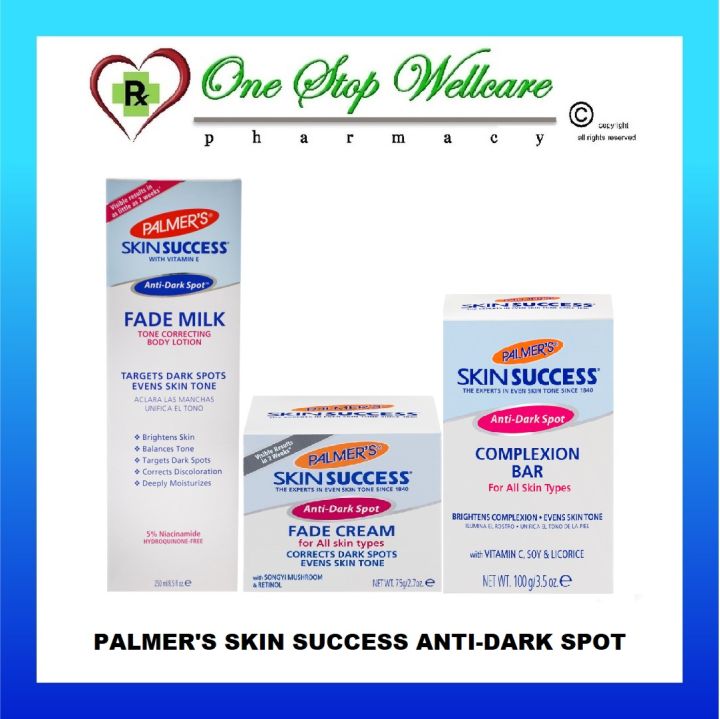 PALMER'S SKIN SUCCESS ANTIDARK SPOT (FADE MILK LOTION/FADE CREAM 75G