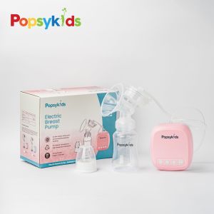 PopsyKids Electric Breast Pump - Pompa ASI Elektrik – Food Grade BPA Free Automatic Handy Electric Breast Pump