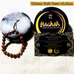 GELANG KOKKA KAOKAH KAUKAH BERSERTIFIKAT Uk 8mm untuk Kesehatan Turki Garansi Uang Kembali