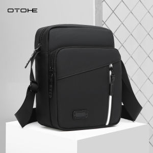 OTOHE Fashion Shoulder Bag Mens Waterproof Messenger Bag Travel Bag Business Bag Lightweight Phone Bag Large Capacity Cross Body Bag Casual Bag Fashion Leisure Sport Street Bag for College Student