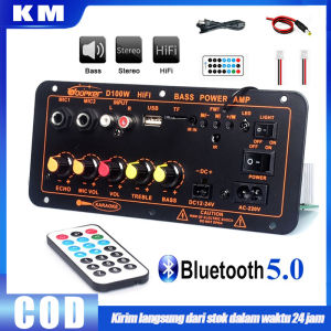 Amplifier Mini 600W Board Audio Bluetooth USB FM Radio TF DIY 600W - D100 D100+ /power amplifier subwoofer